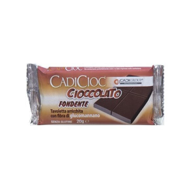 Ca.Di. Group Cadicioc Barretta Fondente Senza Glutine 20 g