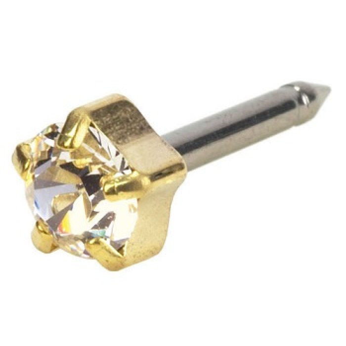 EP GT Tiffany 4 mm crystal - orecchino Tiffany style punto luce crystal