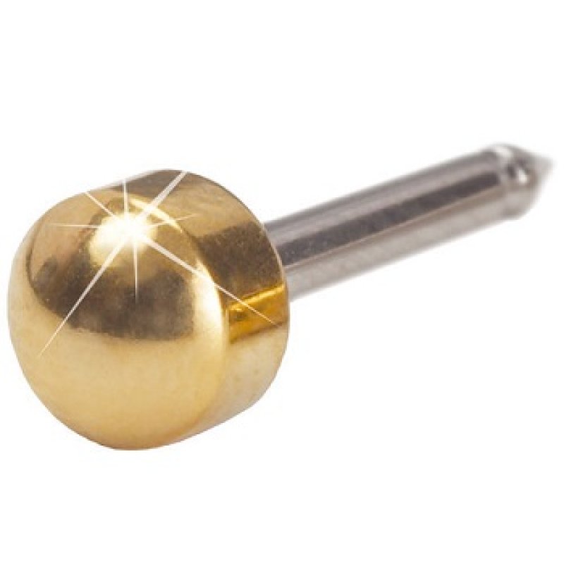CJ GT Plain 4 mm cerchietto - orecchino basic in titanio 4 mm