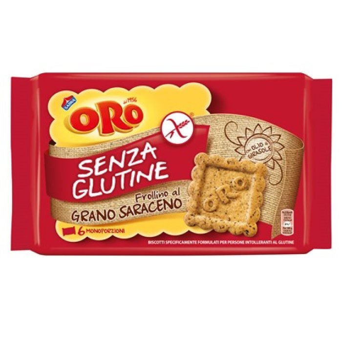 Mondelez Italia Oro Saiwa Senza Glutine Grano Saraceno 240 G 6 Monoporzioni