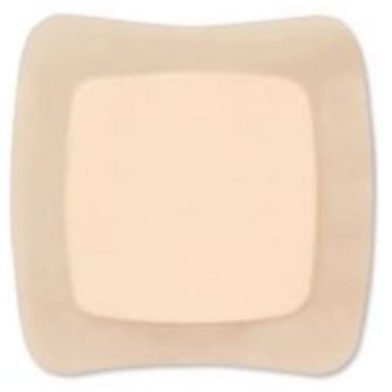 Aquacel Foam medicazione in schiuma adesiva 17,5 x 17,5 cm con tampone 10 x 10 cm