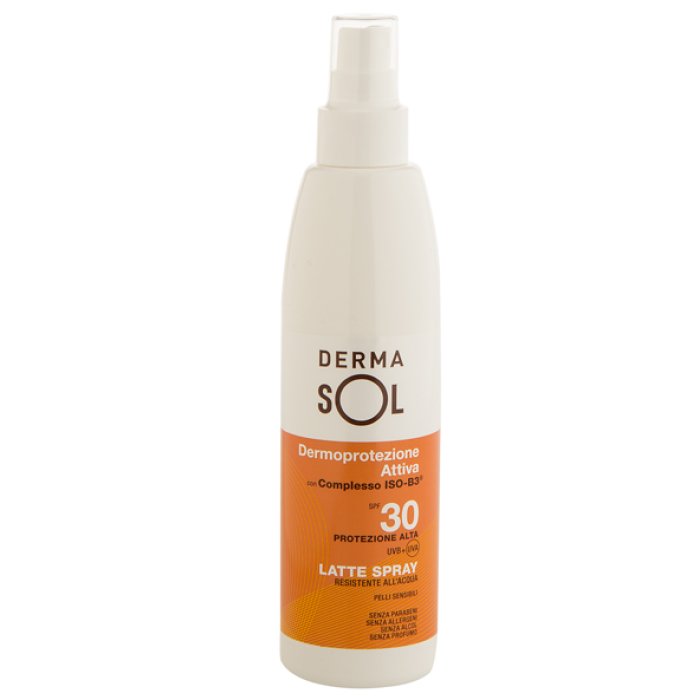 Dermasol Protezione Solare SPF30 Spray Protezione Alta 200 ml