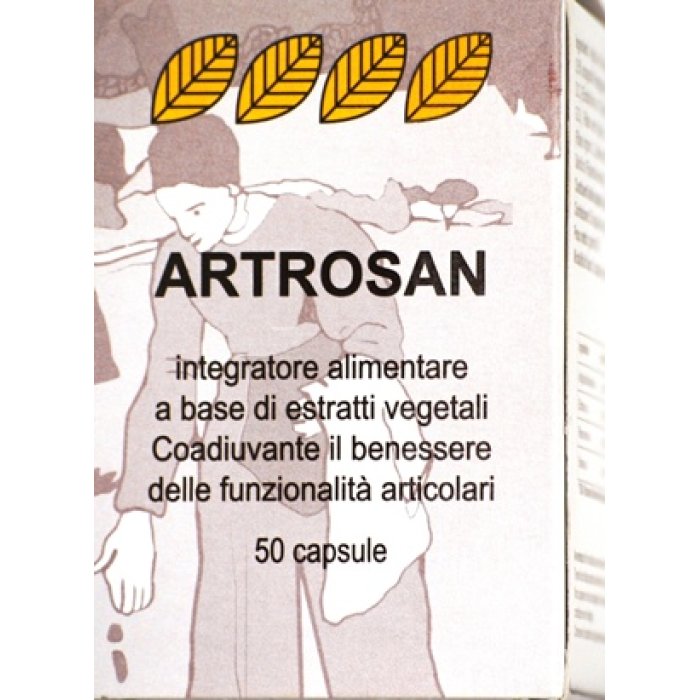 Artrosan Integratore Articolazioni 50 Capsule per il Benessere di Cartilagini e Ossa