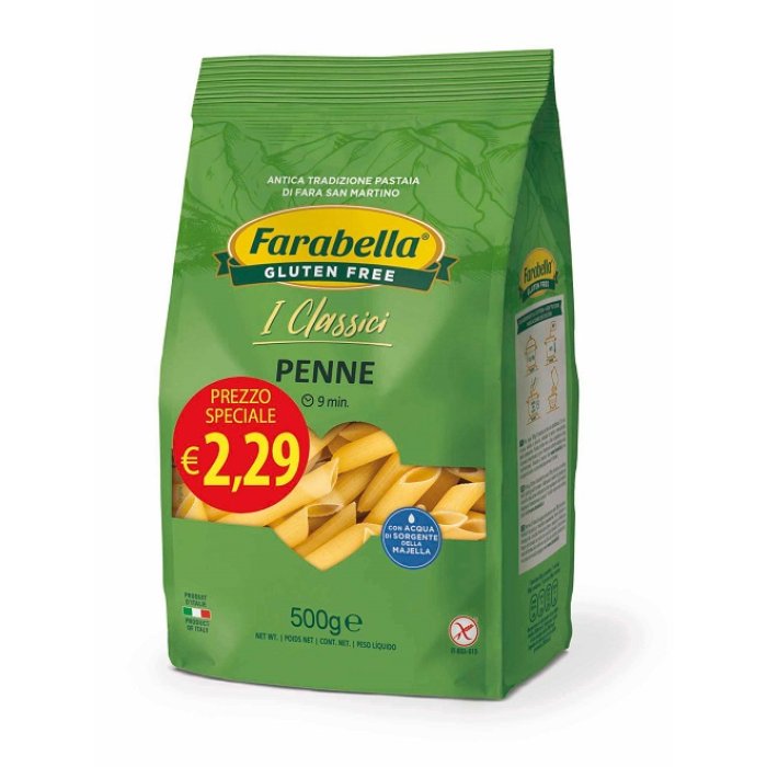 Farabella Penne Rigate Promo 500 g Senza Glutine