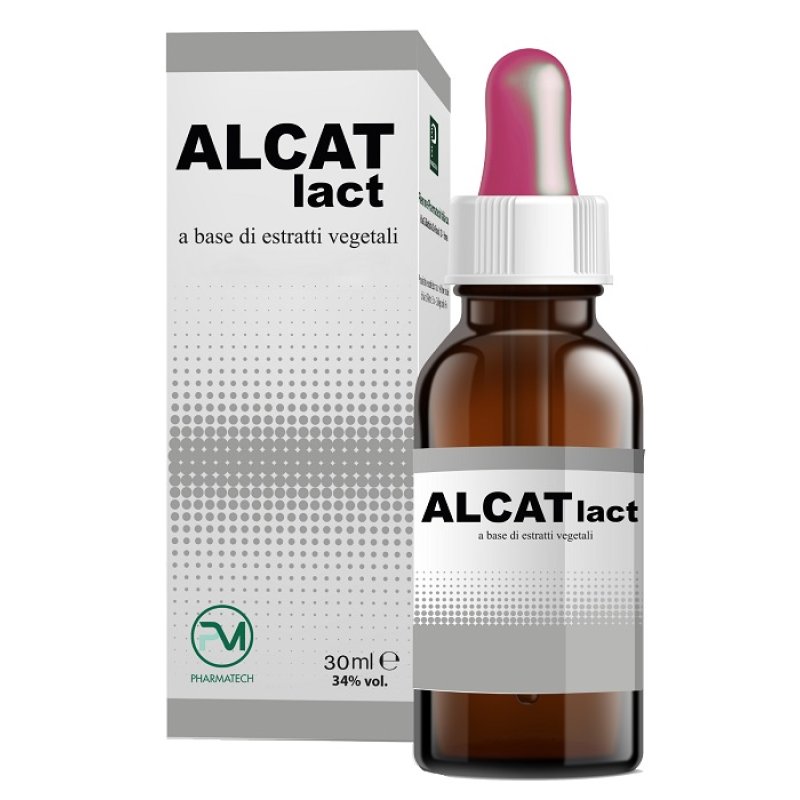 Alcat Lact Gocce 50 ml - integratore per intolleranza al lattosio e depurazione di fegato e reni