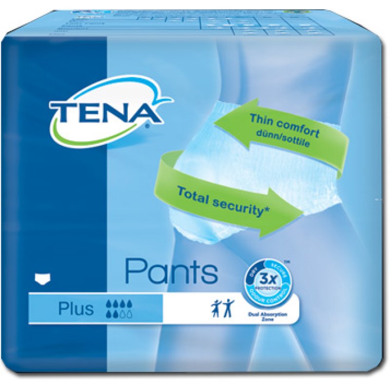 Essity Italy Pannolone Pull Up Tena Pants Plus Taglia Medium 14 Pezzi
