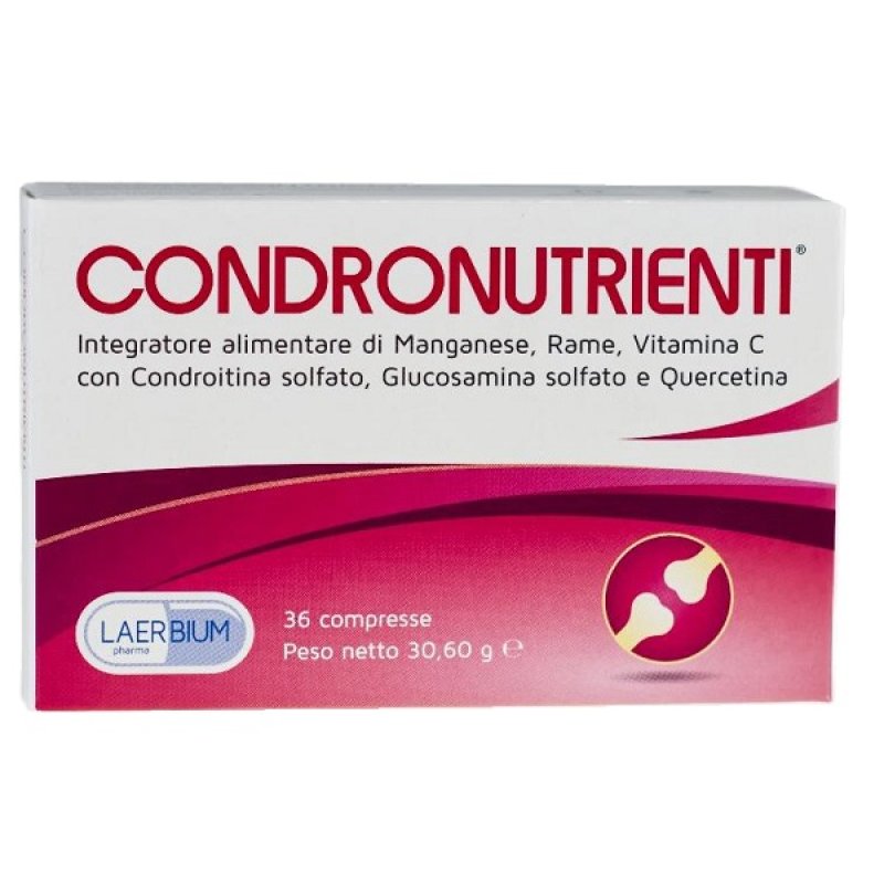 Laerbium Pharma Condronutrienti 36 Compresse