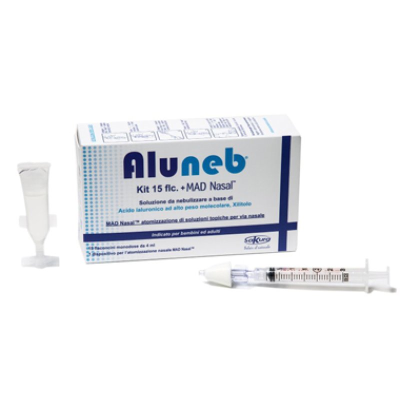 Sakura Italia Aluneb Iso Kit 15 Flaconi Da 4ml + Mad Nasal