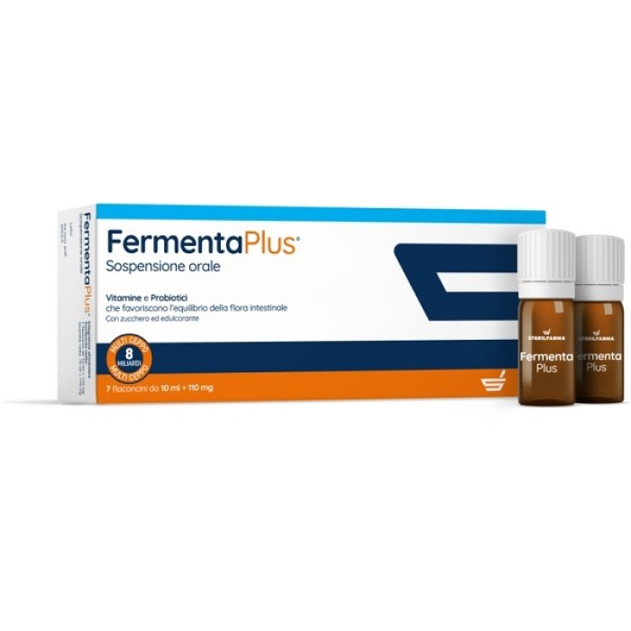 Sterilfarma Fermenta Plus Fermenti Lattici 7 Flaconcini Da 10 Ml