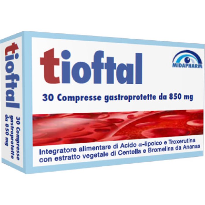 Midapharm Italia Tioftal 30 Compresse Gastroprotette