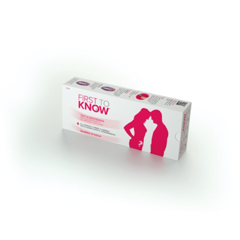 First To Know Test Gravidanza sul sangue capillare 2 test