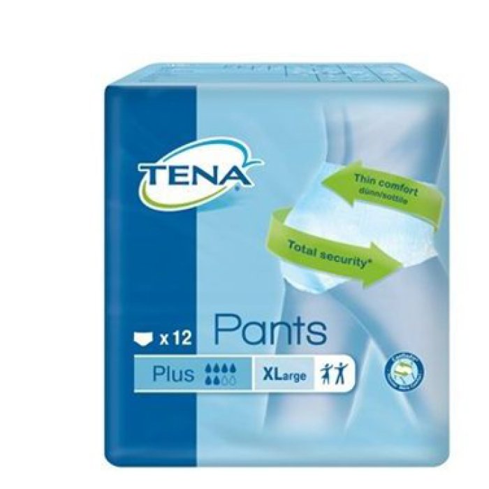 Essity Italy Pannolone Pull Up Tena Pants Plus Taglia Extra Large 12 Pezzi