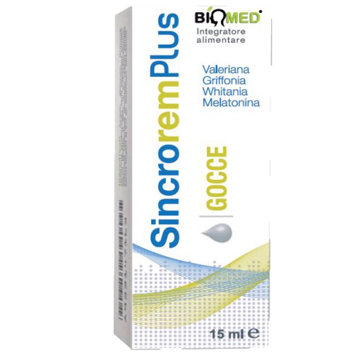 Sincrorem Plus Gocce Oculari 15 ml Soluzione Lubrificante Idratante per Occhi Secchi