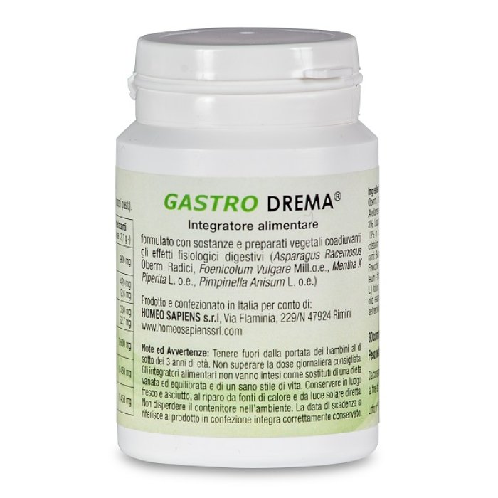 Gastro Drema 30 Compresse Integratore per Benessere Gastrointestinale e Digestione