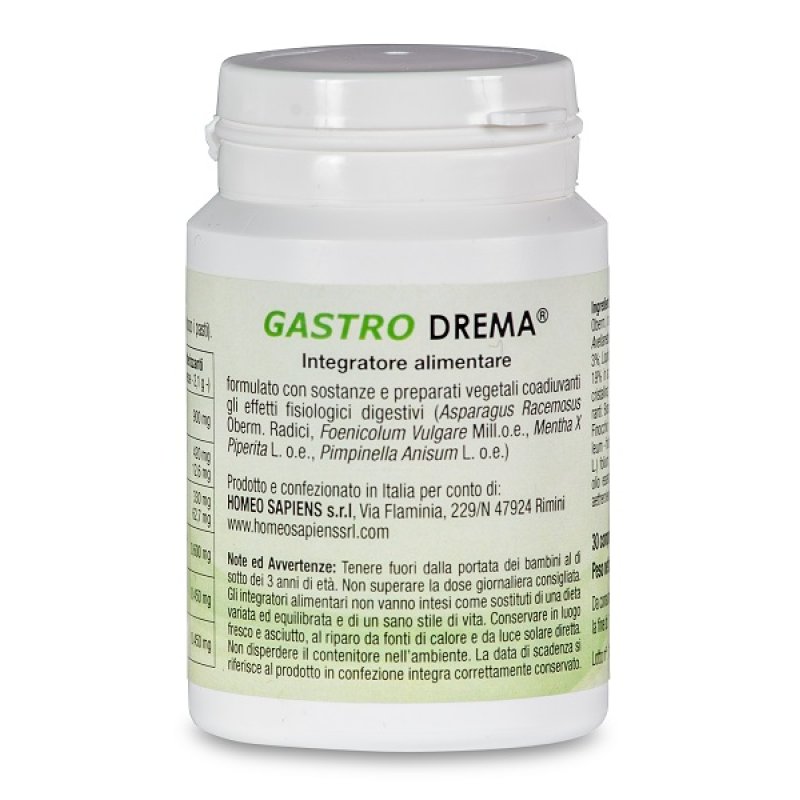 Gastro Drema 30 Compresse Integratore per Benessere Gastrointestinale e Digestione