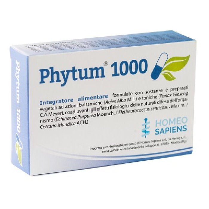 Homeo Sapiens Phytum 1000 30 Capsule 500 Mg