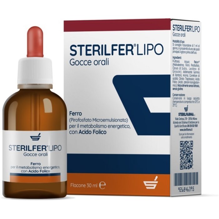 Sterilfer Lipo Integratore Alimentare Gocce 30 ml