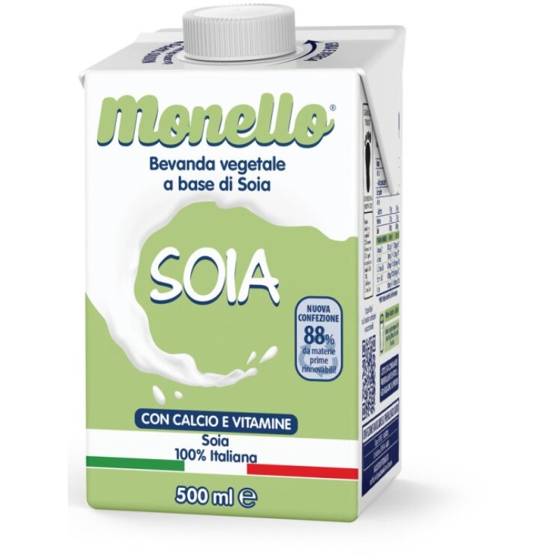  Monello Soia Bevanda Vegetale 500 Ml