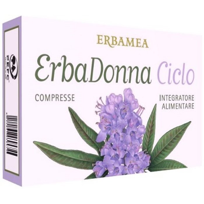 Erbamea Erbadonna Ciclo Compresse – Integratore Naturale per il Benessere del Ciclo Mestruale