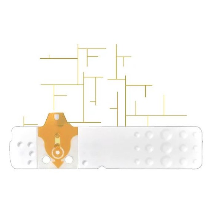 Bioseven Linea D Oro - Strisce Misurazione Glicemia 25 Pezzi