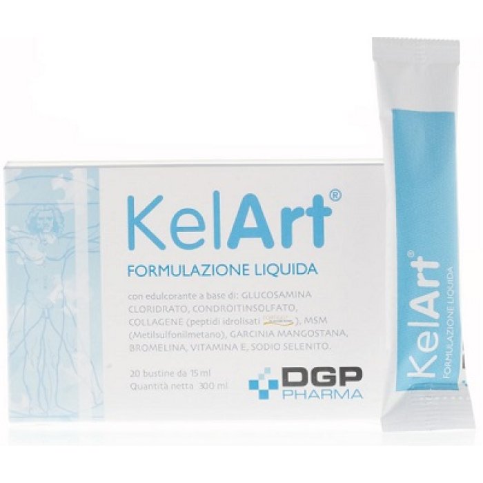 Kelart 20 bustine liquido integratore alimentare per il benessere dell'organismo
