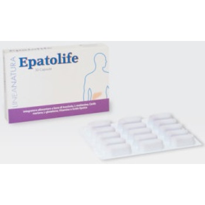Epatolife +200 Integratore per la Funzione Epatica e Depurazione del Fegato 30 Compresse