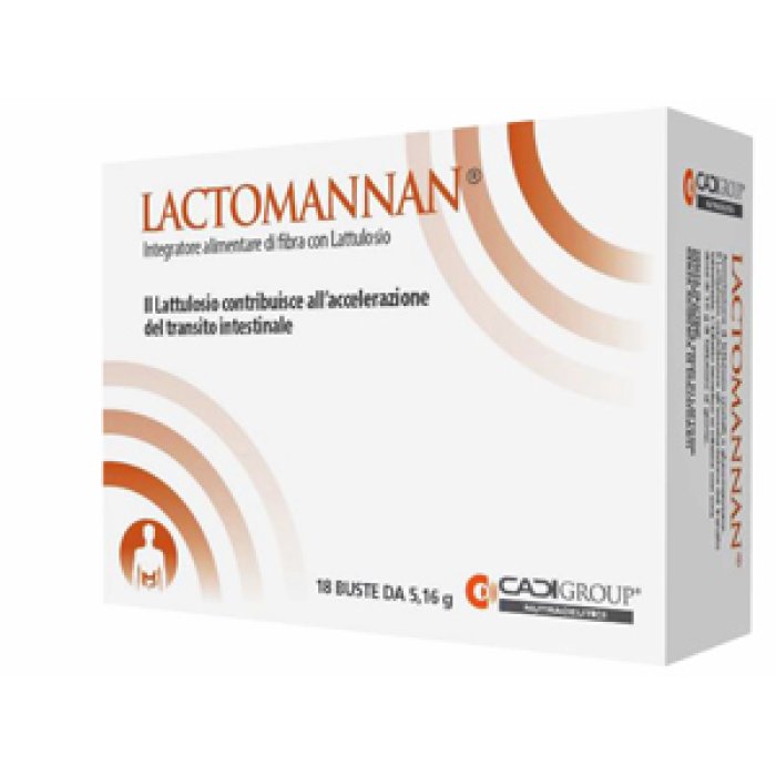 Ca.Di. Group Lactomannan Integratore Alimentare 18 buste da 5,16 g
