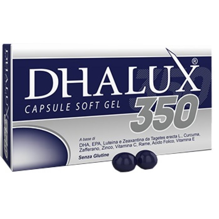 Shedir Pharma Dhalux 350 Integratore alimentare 30 Capsule Molli