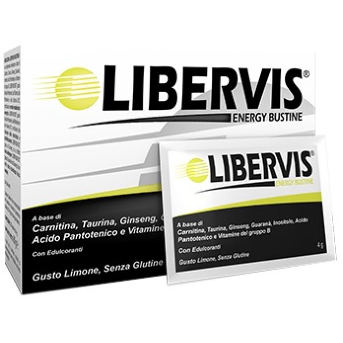 Shedir Pharma Libervis Energy Gusto Limone Integratore alimentare 20 Bustine