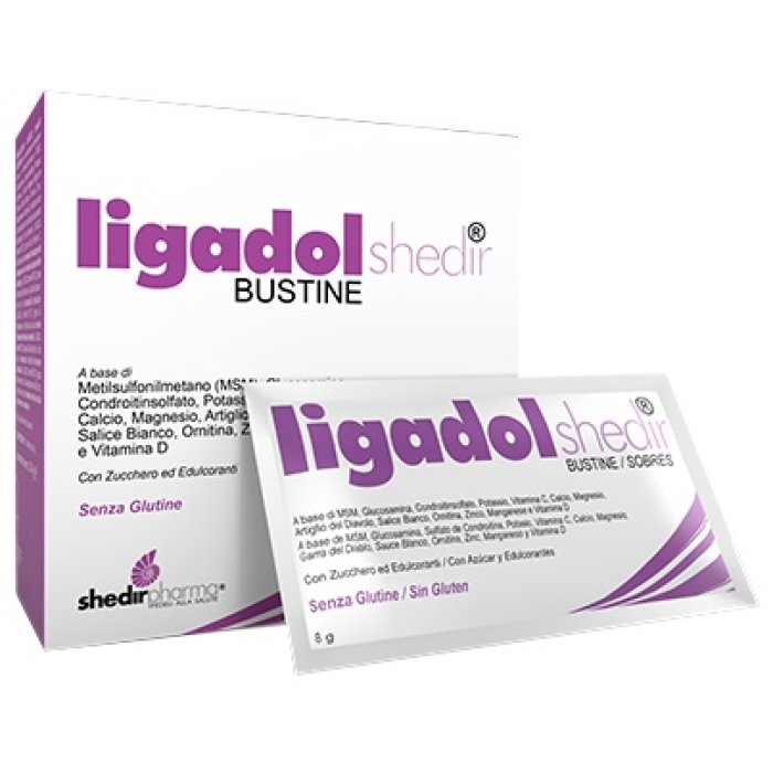 Shedir Pharma Ligadol Shedir Integratore alimentare 18 Bustine
