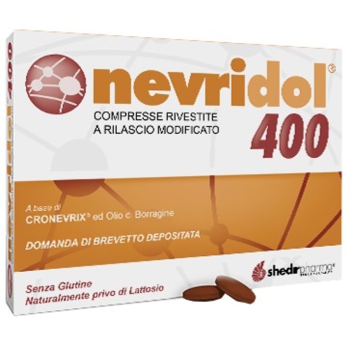 Shedir Pharma  Unipersonale Nevridol 400 40 Compresse Rilascio Modificato