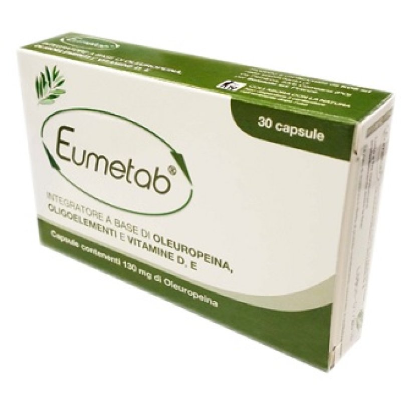 Bioseven lineaD - Eumetab Integratore Antiossidante e Antinfiammatorio 30 Capsule