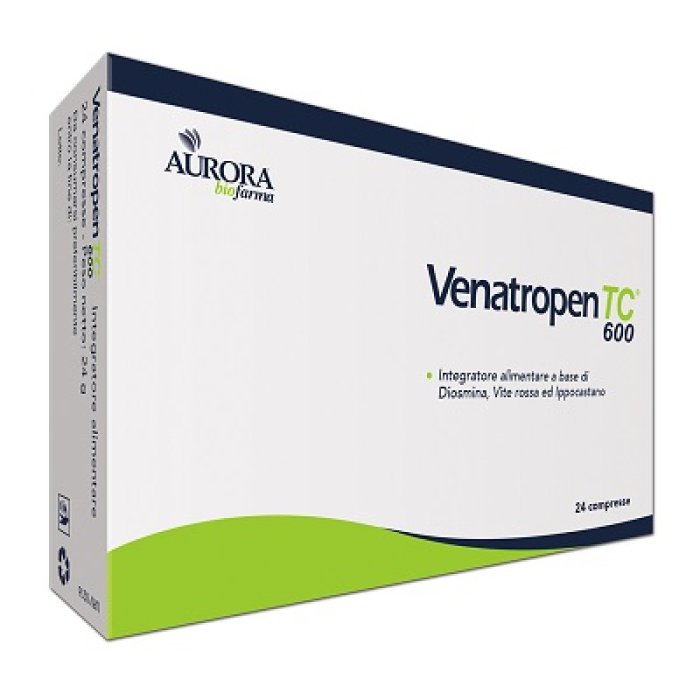 Aurora Biofarma Venatropen Tc 600 Integratore Alimentare 24 Compresse