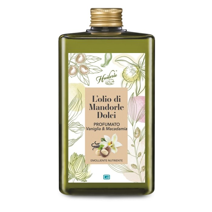 Huilerie Olio di Mandorle Dolci al profumo di Vaniglia e Macadamia 300 ml