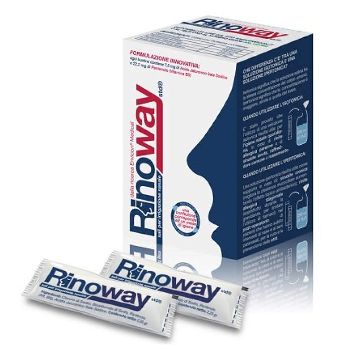 Envicon Medical- Rinoway Std Sali Per Irrigazione Nasale Isotonici 30 Bustine