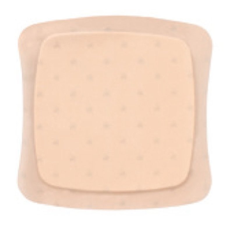 Aquacel Ag Foam medicazione in schiuma adesiva all’argento 8x8 cm – confezione da 10 pezzi
