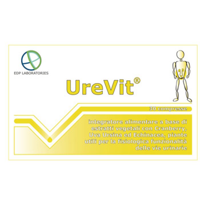 Urevit Integratore Alimentare per il Benessere delle Vie Urinarie 30 Compresse