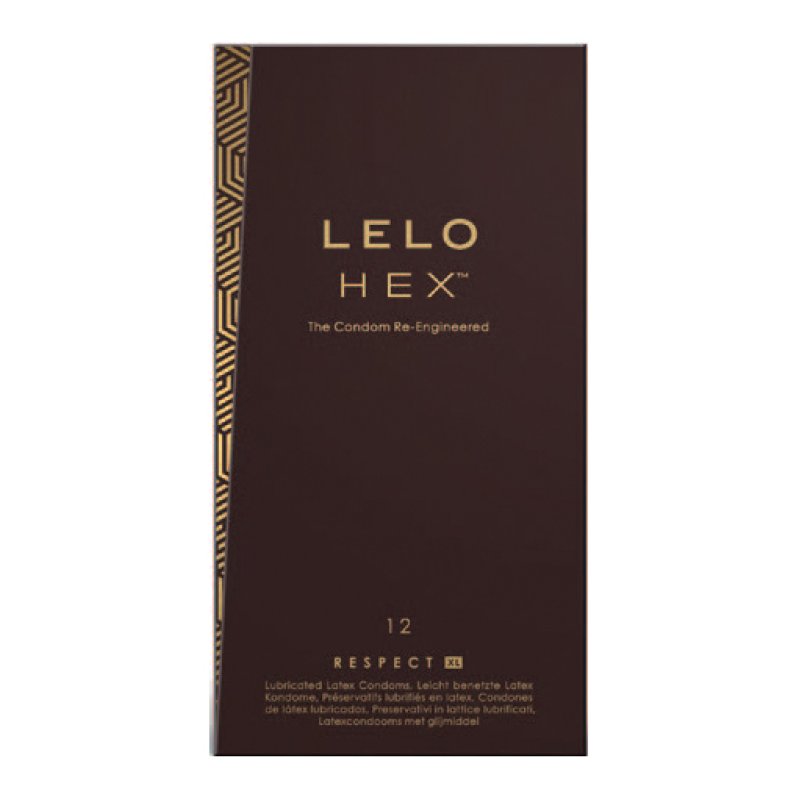 Lelo HEX - Respect XL Preservativi Piu Grandi e Piu Sottili 12 Pezzi Lelo HEX - Respect XL Preservativi Piu Grandi e Piu Sottili 12 Pezzi