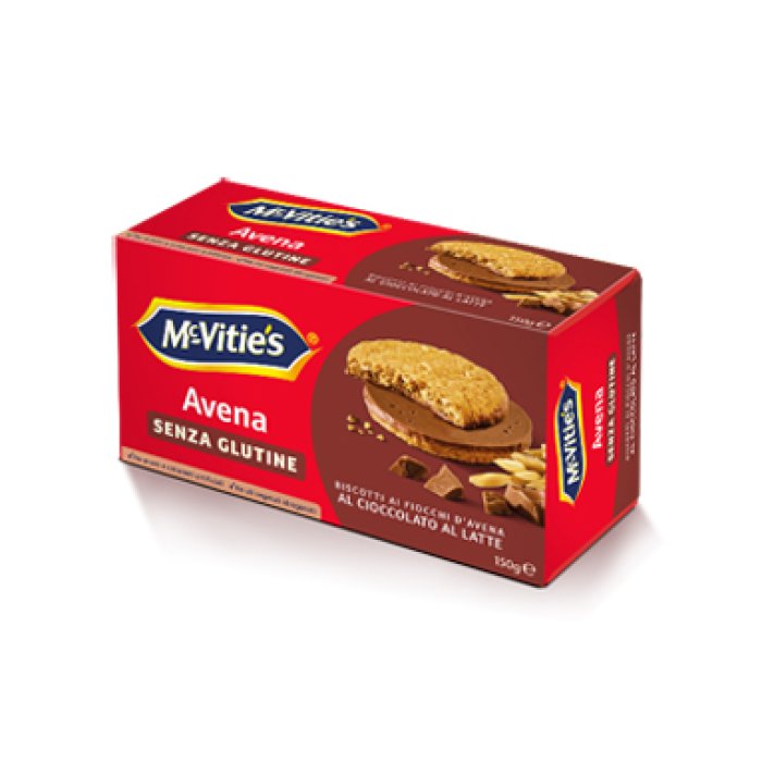 Mc Vitie's Avena Al Cioccolato Al Latte Senza Glutine 150 G