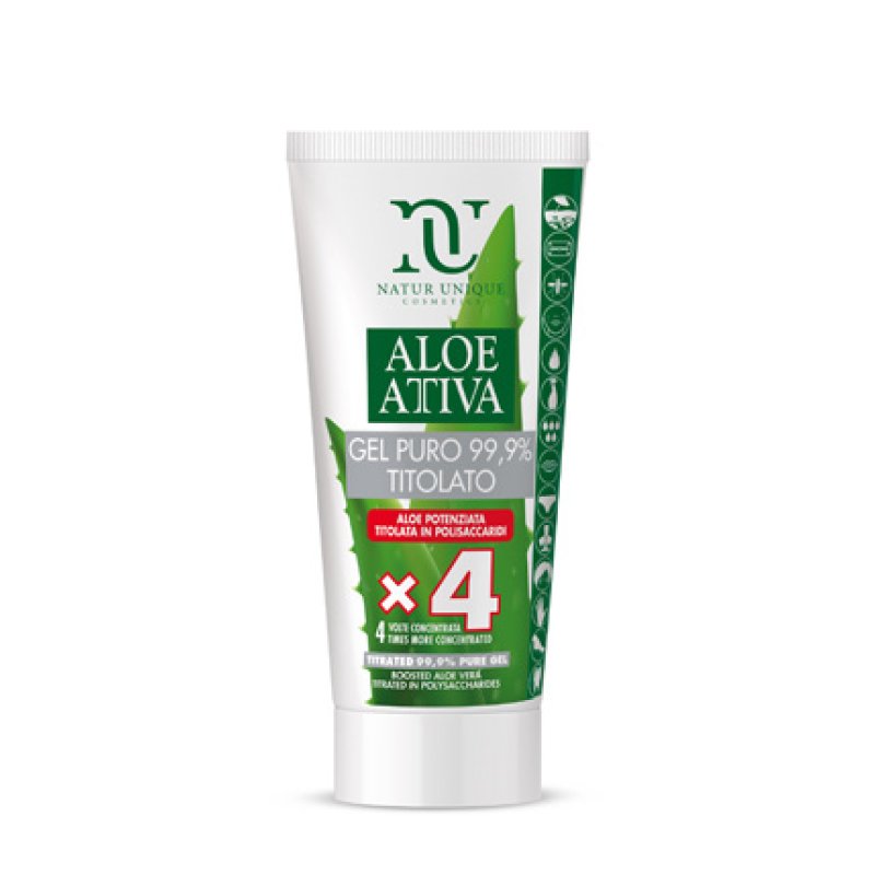 Aloe Attiva gel puro titolato gel lenitivo multiuso a base di aloe vera
