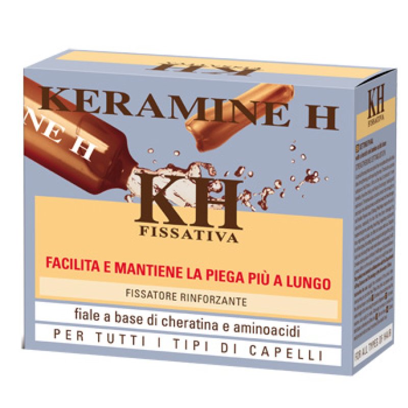 Keramine H fiale fissative 10x6 ml - trattamento fiale fissative per capelli