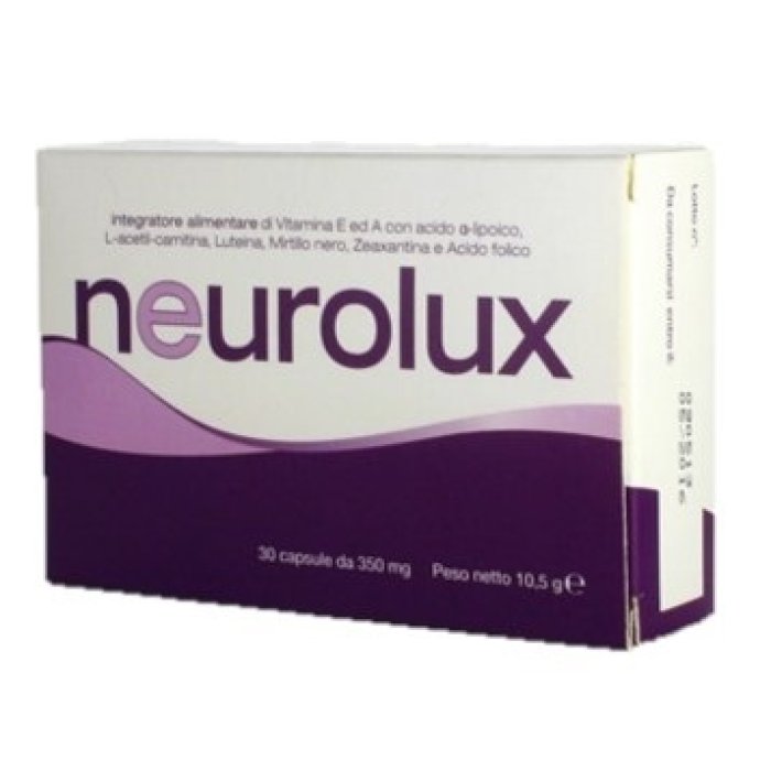 Neurolux 30 Compresse Gastroprotette Integratore per il Benessere del Sistema Nervoso