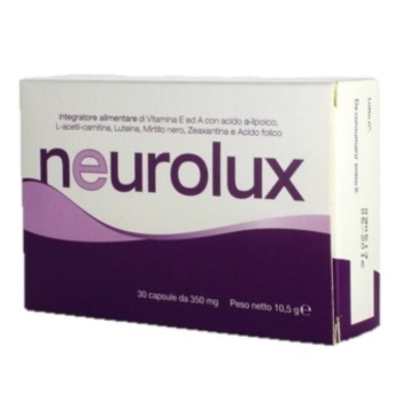 Neurolux 30 Compresse Gastroprotette Integratore per il Benessere del Sistema Nervoso