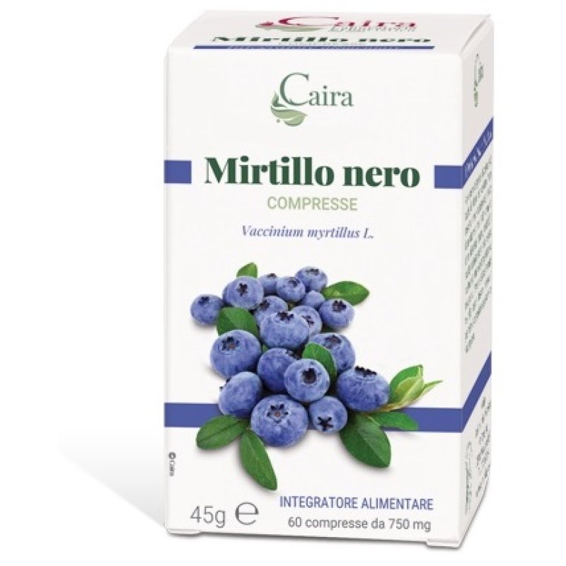 Caira Laboratorio Erboristico Caira Mirtillo Nero 60 Compresse