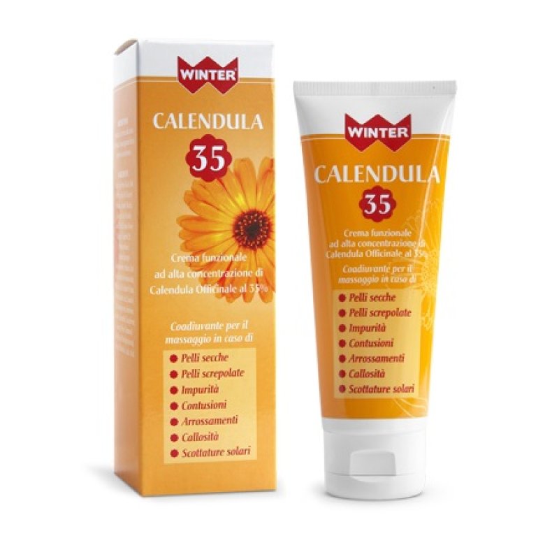 Winter Crema Calendula 35% 100 ml - crema lenitiva per pelli secche e arrossate