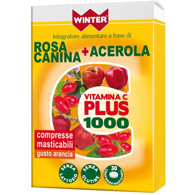 Winter Vit C Plus 1000 30 Compresse - integratore di vitamina C ad alto dosaggio con bioflavonoidi