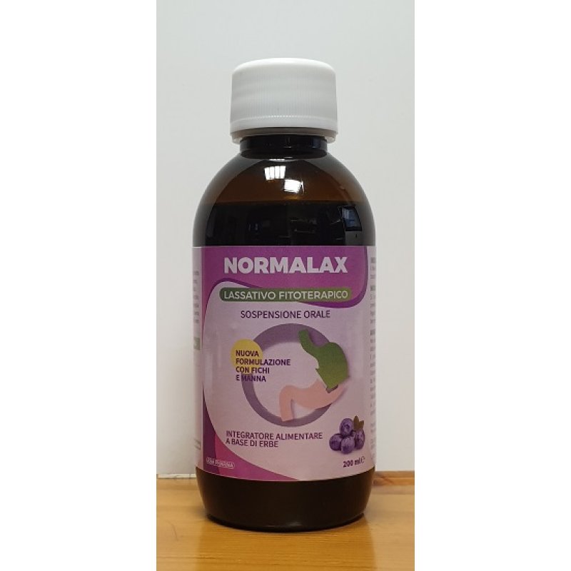 Normalax sciroppo 200 ml - integratore lassativo per transito intestinale e regolarita