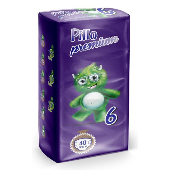 PILLO Prem.6 XL 16/30Kg 40pz