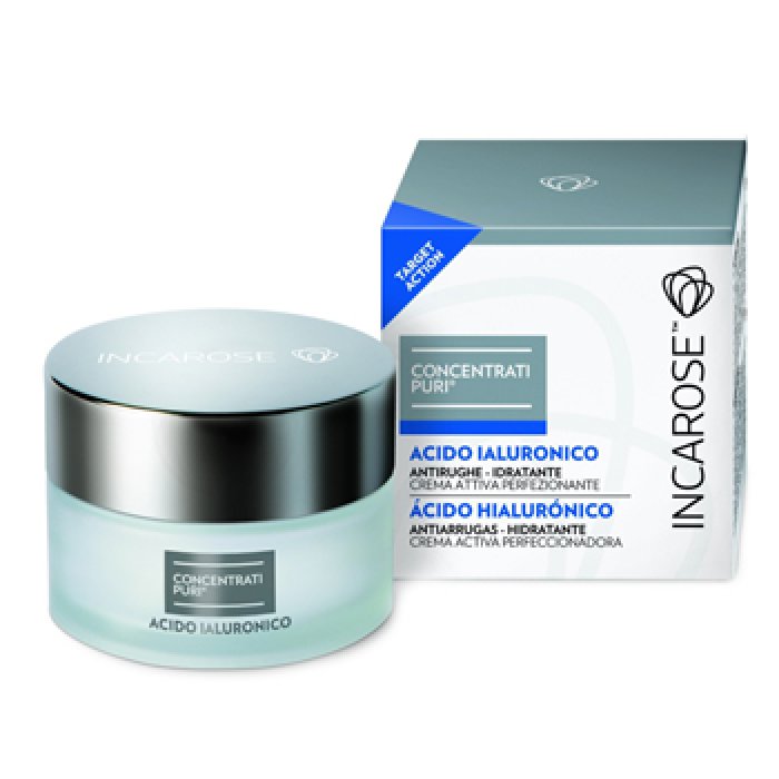 Incarose Concentrati Puri crema acido ialuronico - trattamento viso idratante con acido ialuronico