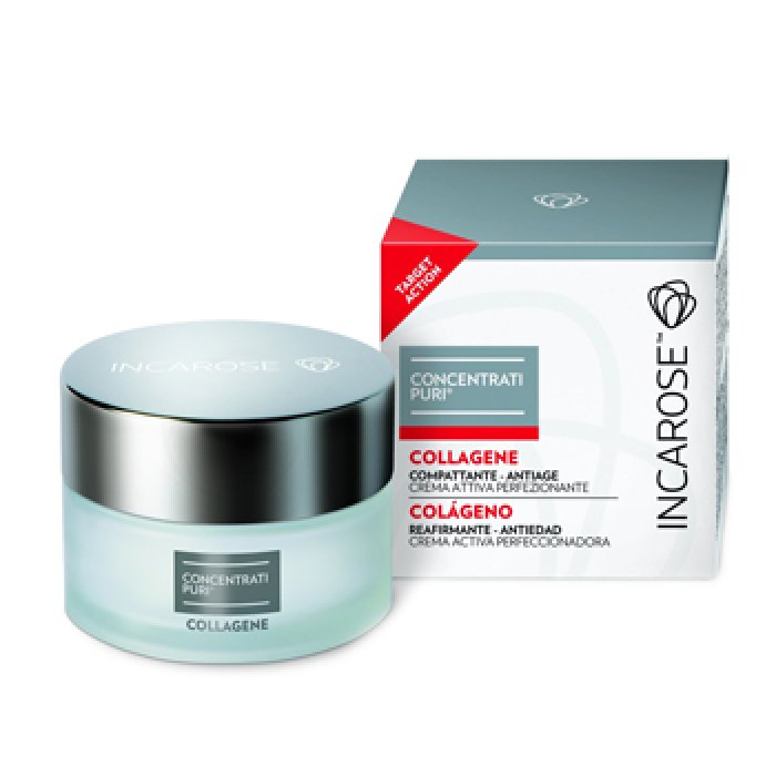 Incarose Concentrati Puri - Collagene Crema Viso Compattante e Antiage 50 ml
